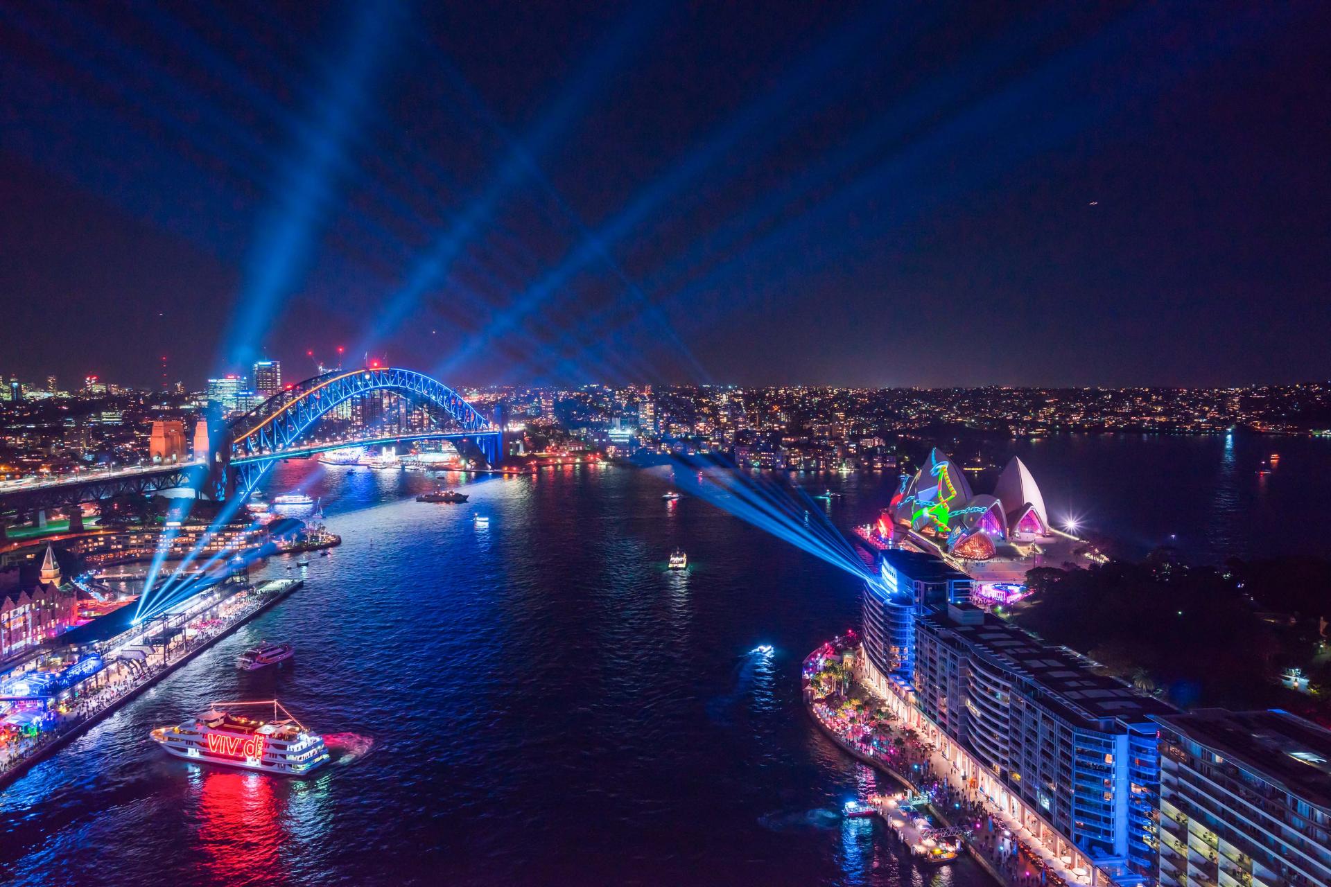 缤纷悉尼灯光音乐节揭幕   凝聚十年创意与创新